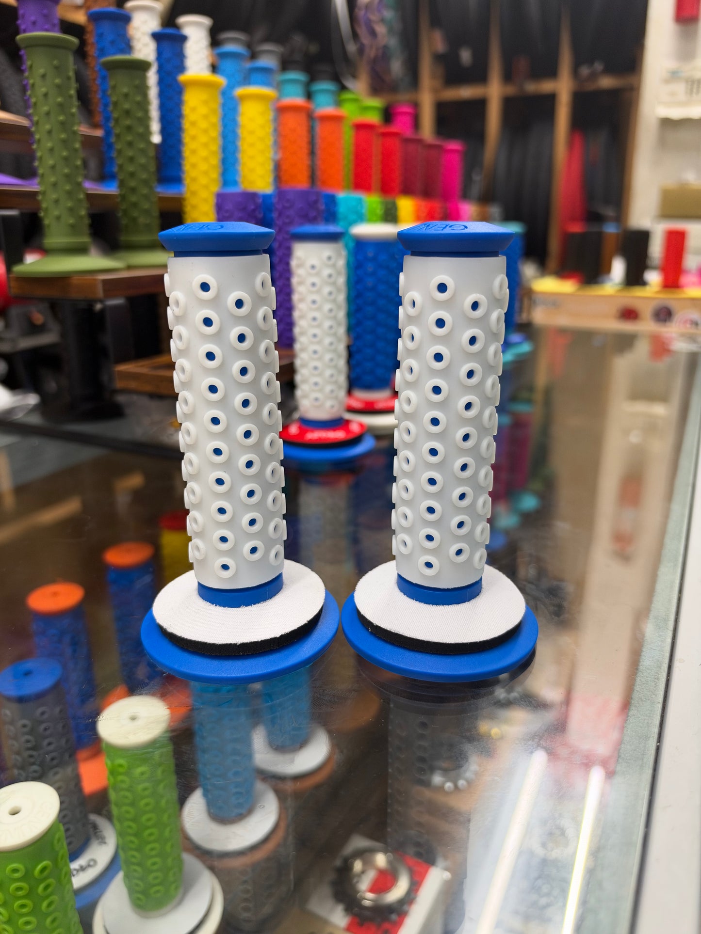 Frank’s Bicycles REPOP B1-B Grips BLUE/WHITE