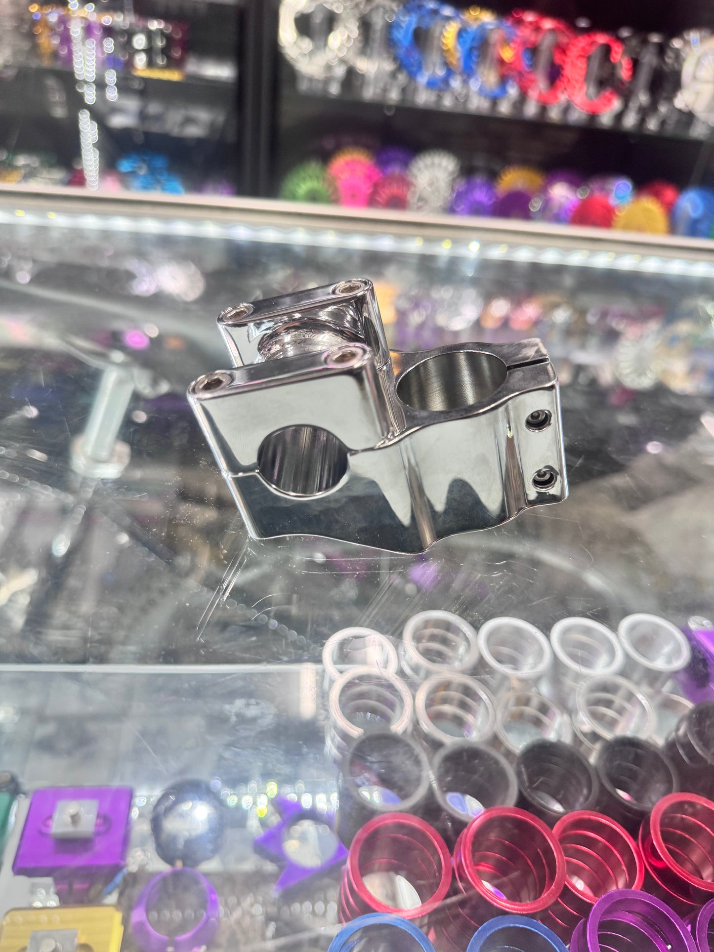 Custom “Johnny True Torch” Chrome Threadless 53mm