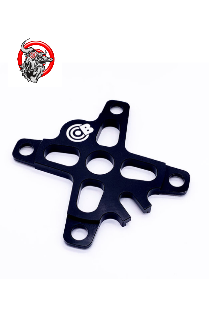 Bullseye 4 bolt DNA spider black