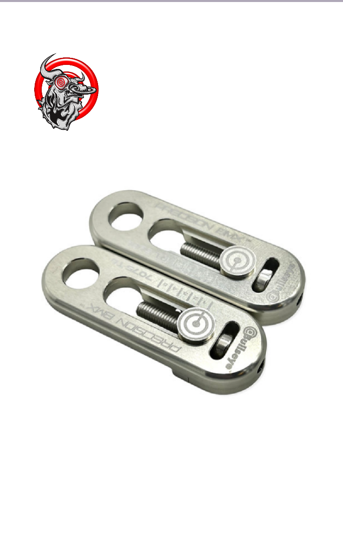 Bullseye chain tensioner hallow point SILVER