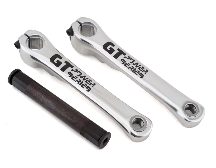 GT POWER SERIES Crank set 175 mm SILVER