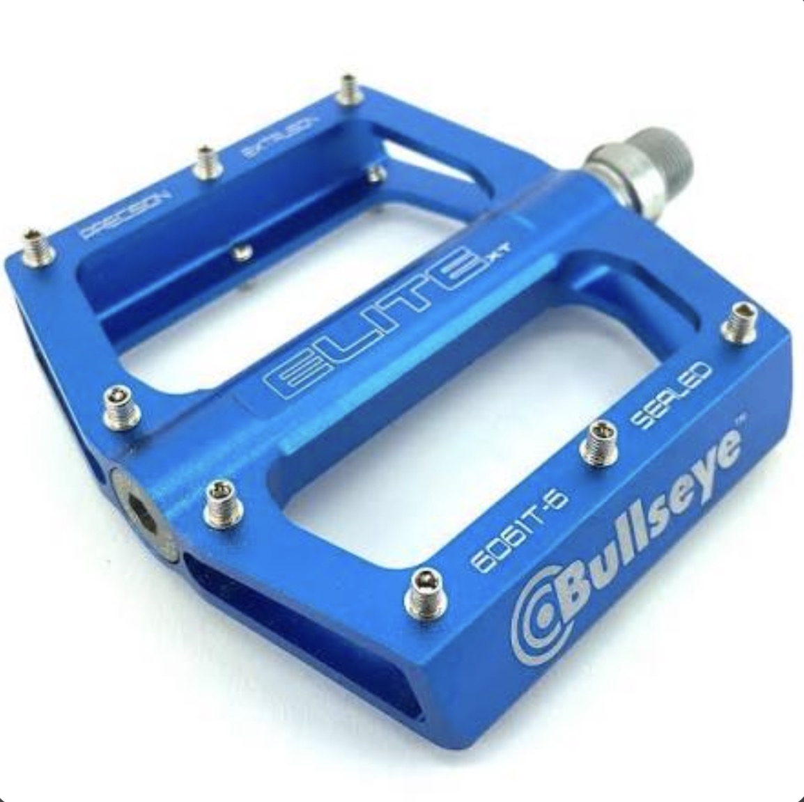 Bullseye Blue ELITE XT PEDALS