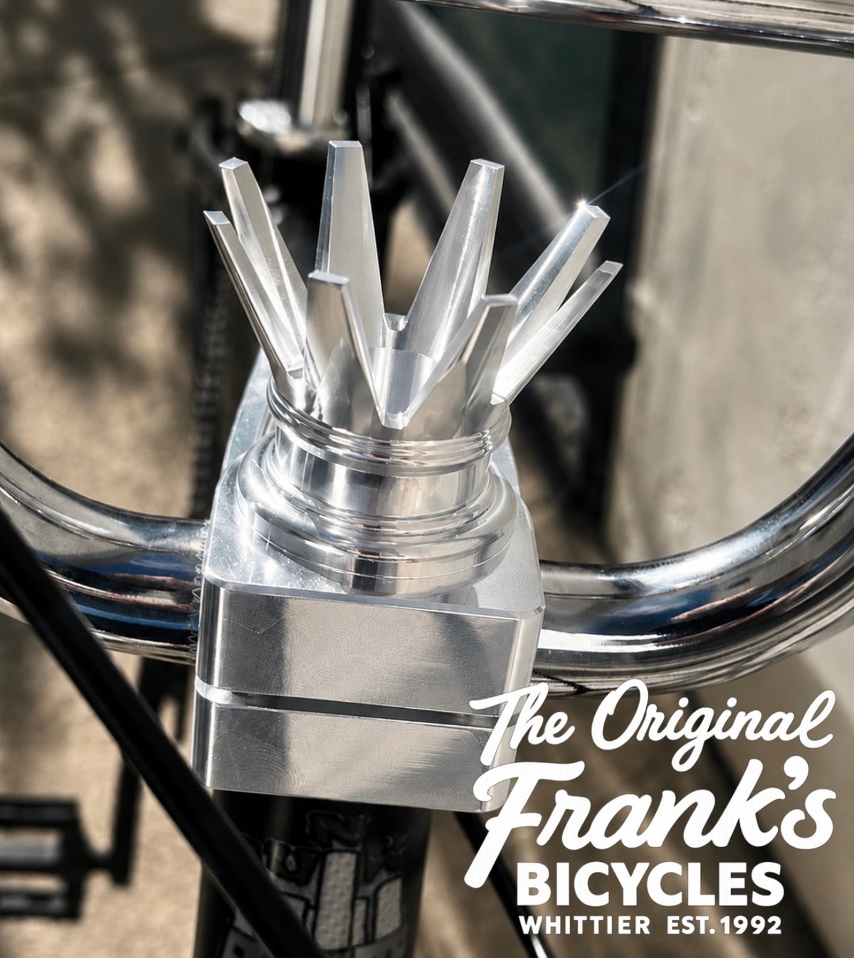 CHECKMATE BMX CNC CROWN STEM “POLISH”