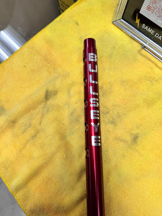 BULLSEYE SUPPRESSOR SEATPOST 25.4mm PRECISION ENGINEERED 🚨RED ON RED🚨
