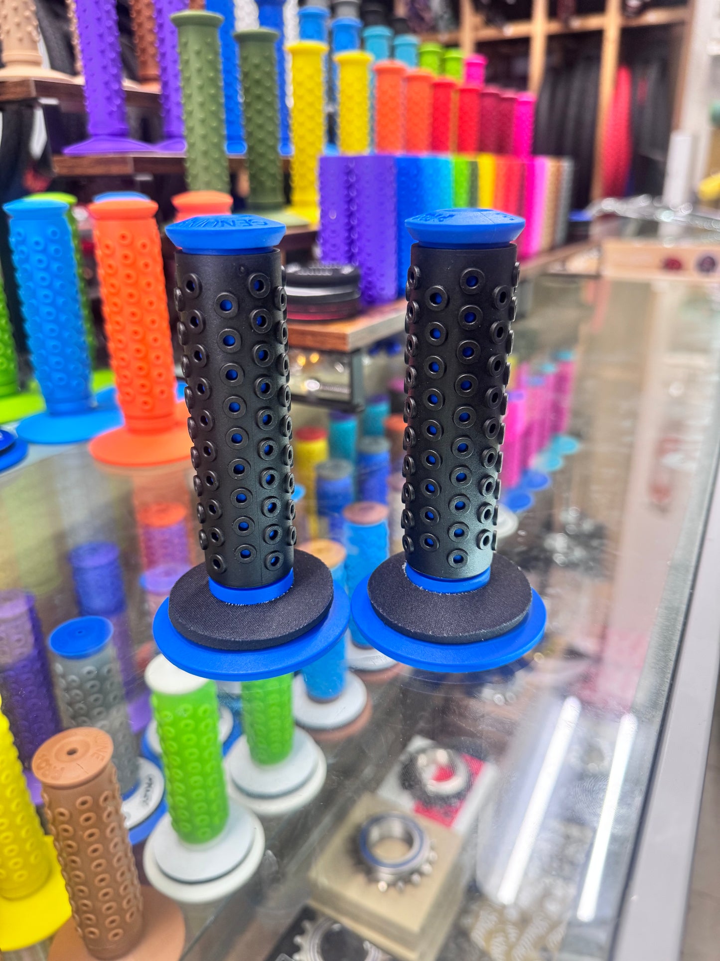 Frank’s Bicycles REPOP B1-B Grips BLUE/BLACK