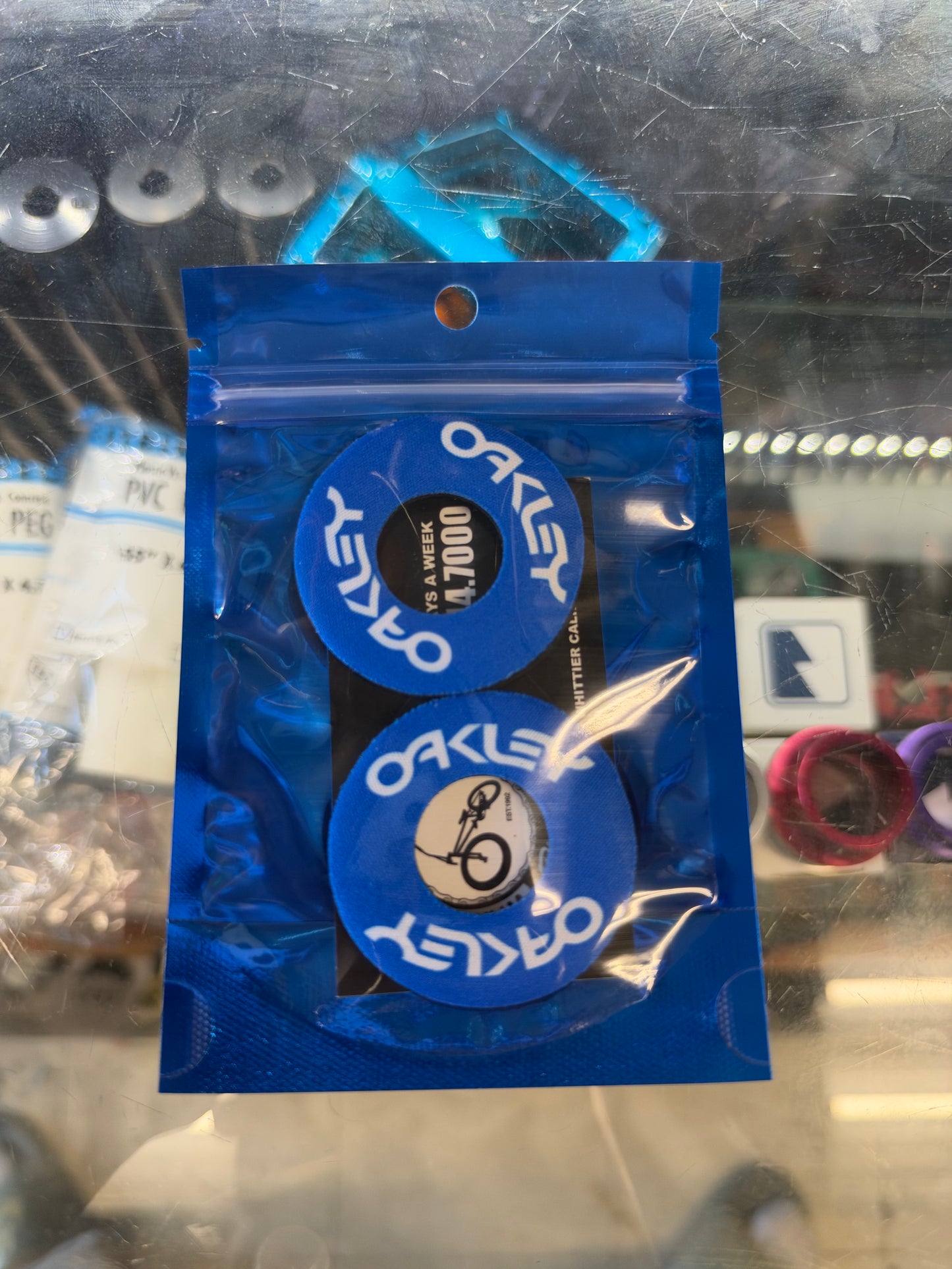 🔵Frank’s Bicycles Oakley Logo Donuts BLUE🔵 NEW*