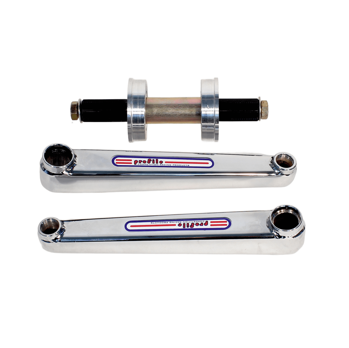 Profile 40th Year Anniversary Retro Chrome Cranks 175mm