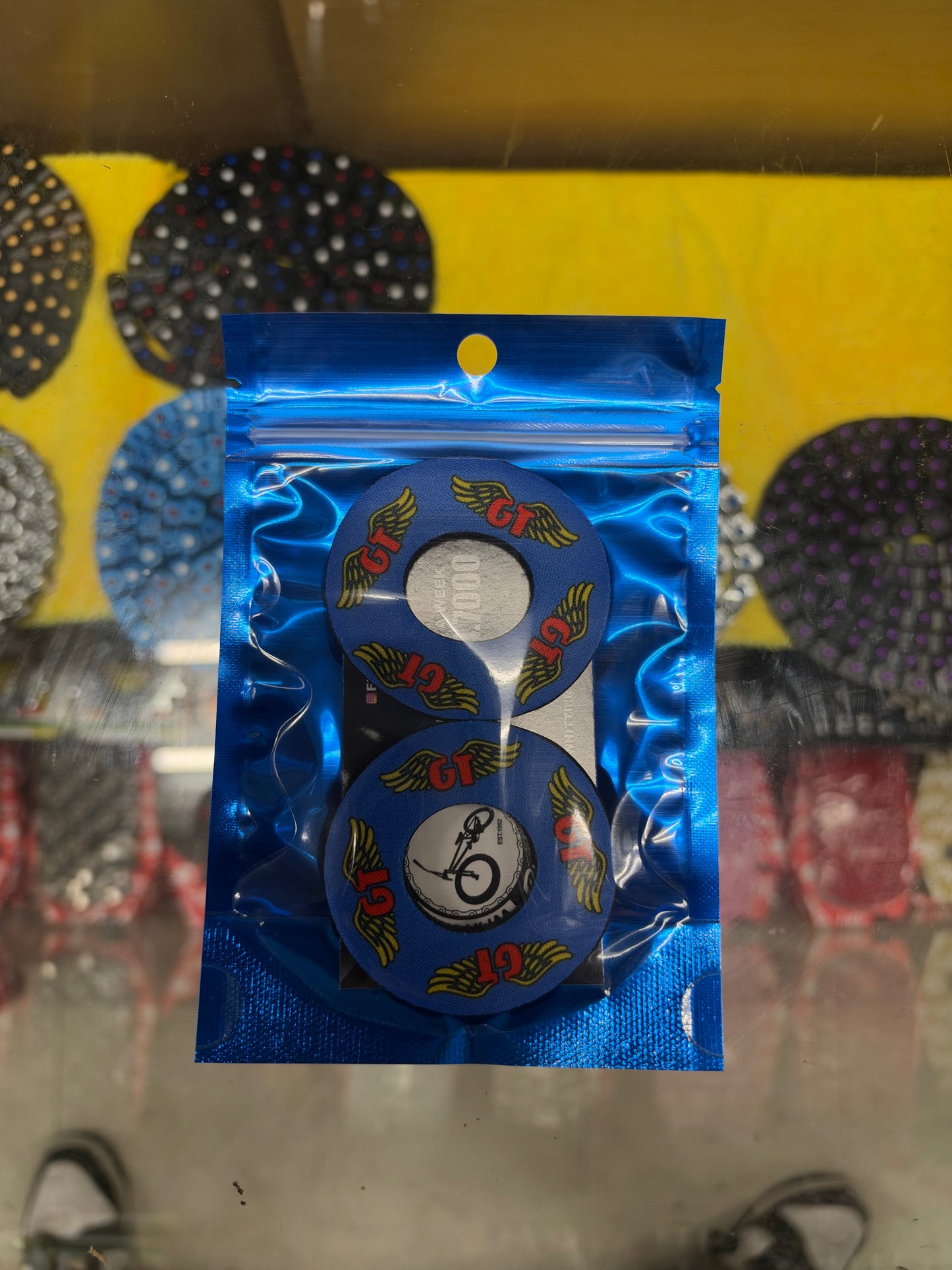 Frank’s Bicycles GT Logo Donuts (BLUE) *NEW