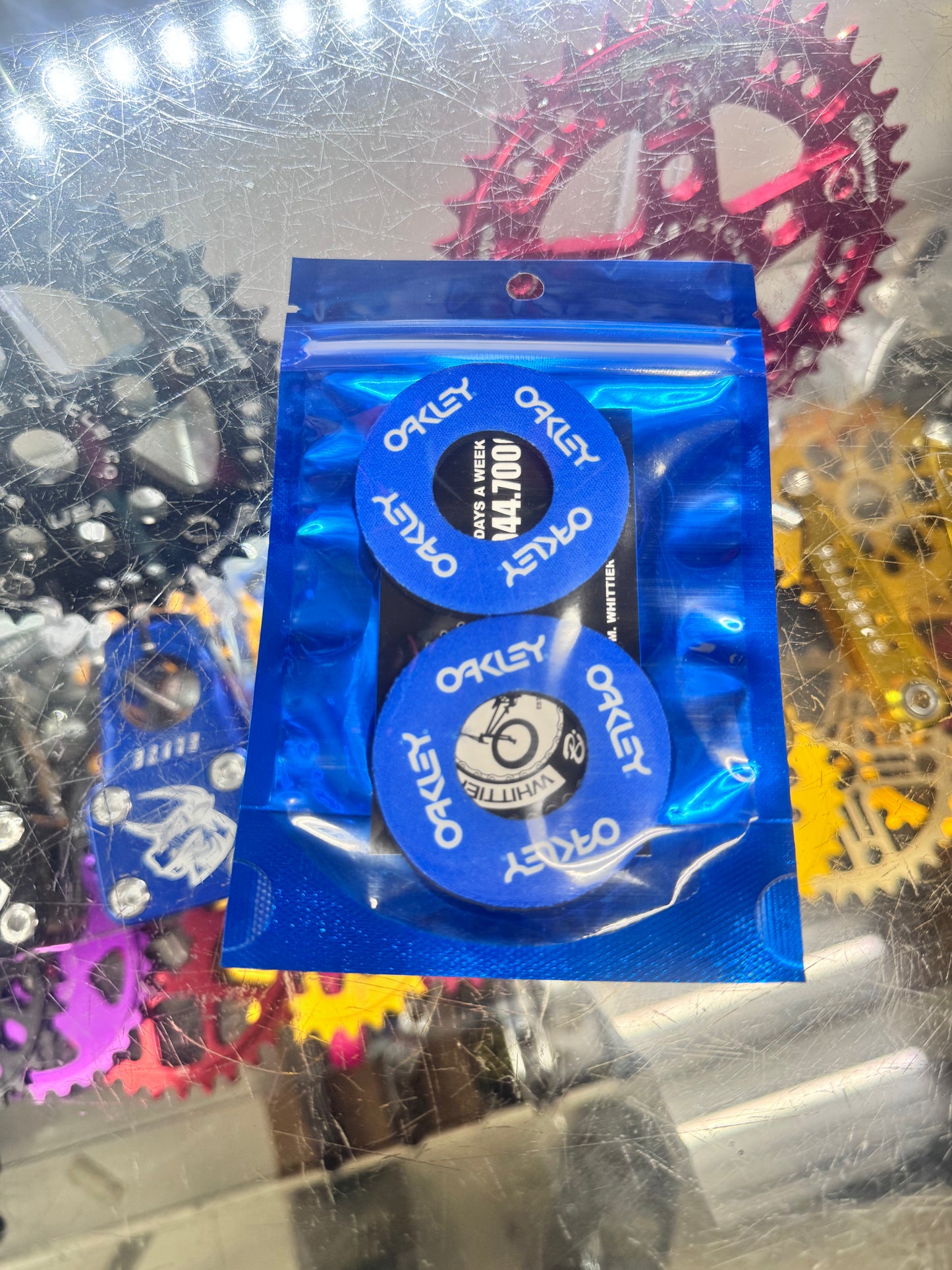 🔵Frank’s Bicycles Oakley Logo Donuts BLUE 🔵