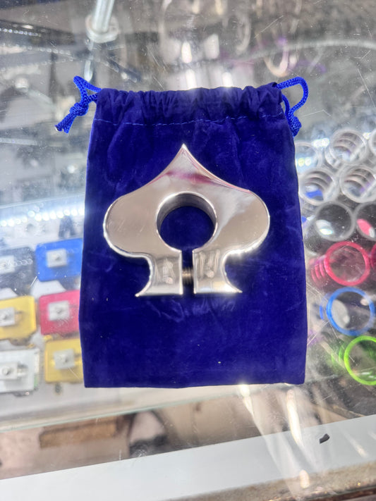 Custom 4 Aces BMX Spade Polish 1”