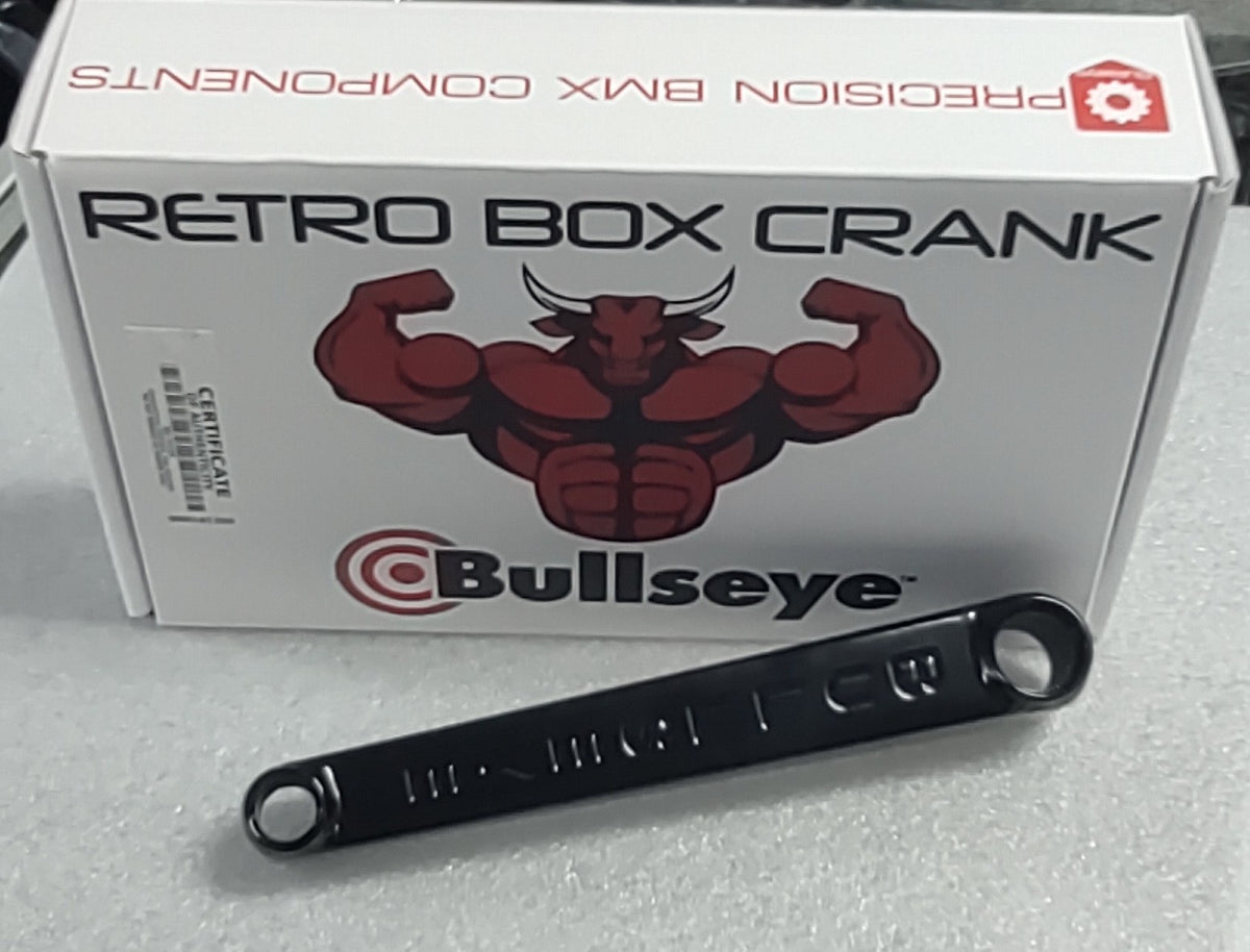 Bullseye crank set 175mm black