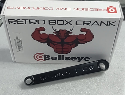 Bullseye crank set 175mm black