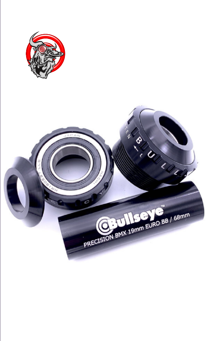 Bullseye race work euro bottom bracket 19 mm BLACK