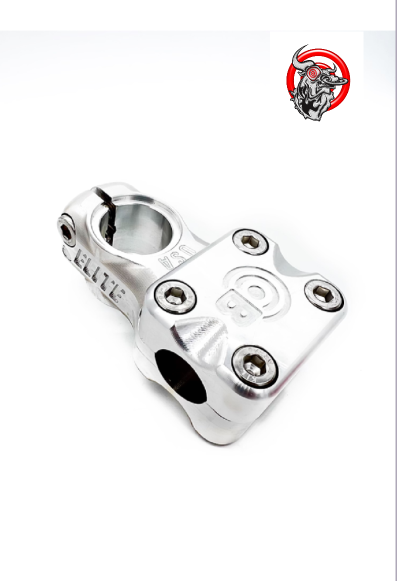 Bullseye SILVER Elite wide body race stem