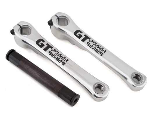 GT POWER SERIES Crank set 175 mm SILVER